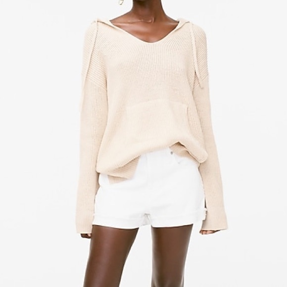 J. Crew Slouchy boyfriend short in white size 31 - Picture 1 of 13